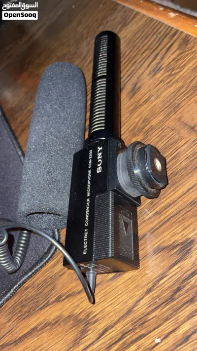للبيع مايكروفون Sony ECM-Z200 شوتغن كوندنسر أصلي صناعة يابانية، بحالة ممتازة 4