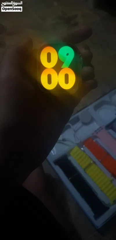ساعة ذكية سبعة سير ساعة بحالة جيدة نضافة 100% 2