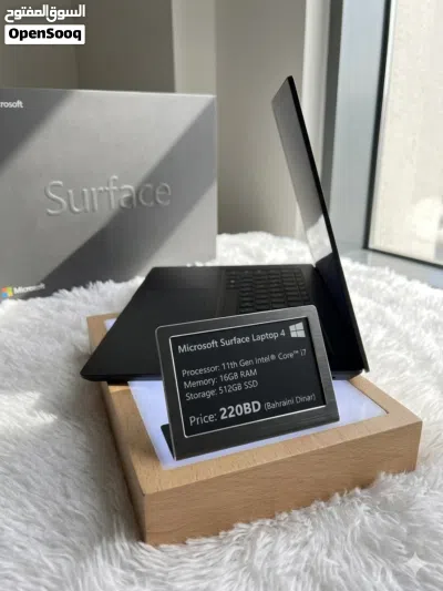 Microsoft Surface Laptop 4 مايكروسوفت سيرفس لابتوب 4 16GB / 512GB 220BD 2