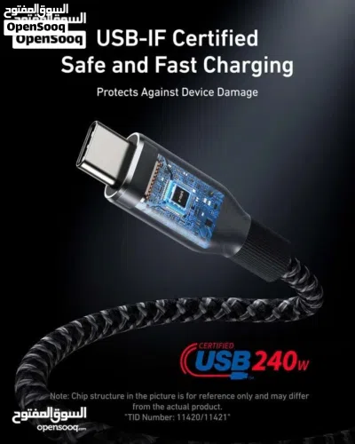 أفخم كيبل من Anker بسرعة 240w 4