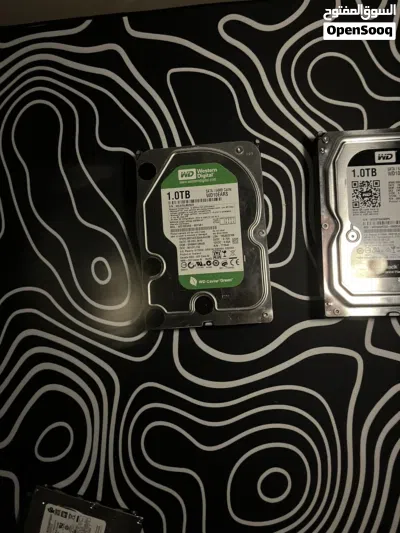 هاردات متنوعه مستعمله شويه 1TB+1TB+500GB 2