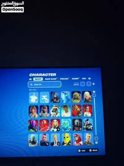 حساب فورت نايت اساسي السيزون 3 وحزمة تويتش ومضله ماكو 2