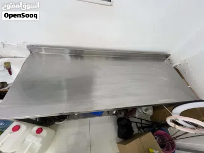 طاولة تحضير ستانلس شبه جديد 4
