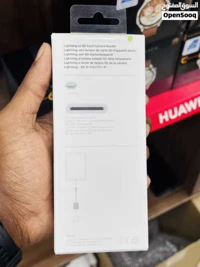 قارئة ذاكرة الكامرا للايفون Lightning to SD Card Camera Reader 3