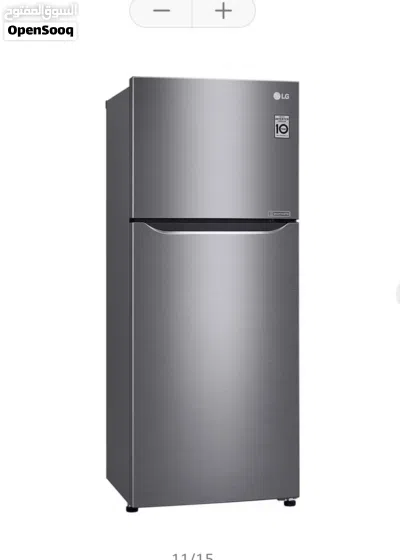 LG Top Mount Fridge 234L Platinum Silver ثلاجة إل جي ذات باب علوي، سعة 234 لتر، لون فضي بلاتيني 4