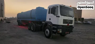 MAN Truck 4×6 2008 & Water Tanker 2015 (10,000L) - OMR 15,000 3