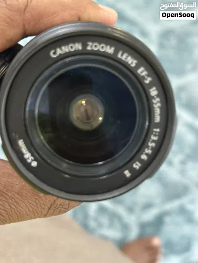 عدسة كانون 18/55 canonn lens 3