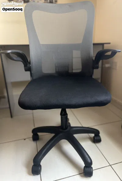 Computer Table & Rolling Office Chair for Sale 2