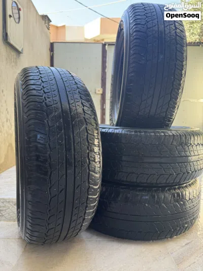 اطارات برادو شركة مستعمل دنلوب 3