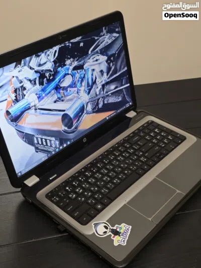 Hp pavilion G7 with AMD Radeon Graphics AMD A4 3300M 1.90GHz. 4GB DDR3 Ram. 180SSD hard drive 17.5i 4
