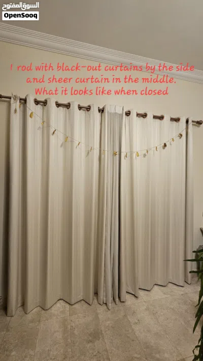 Curtains for living room, bedroom 3