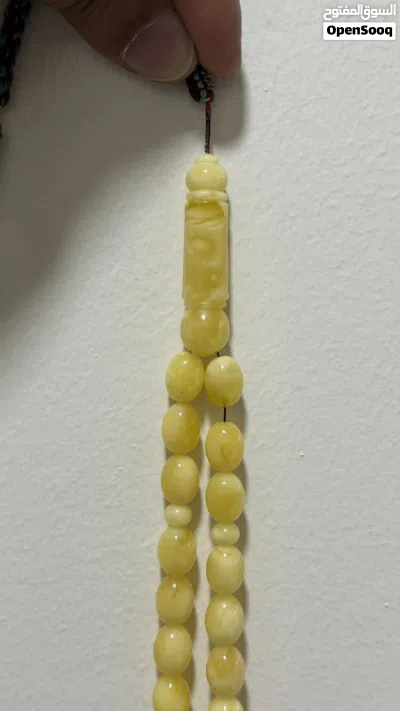 سبحه كهرمان حر بيض حمام كالنغرادي 4
