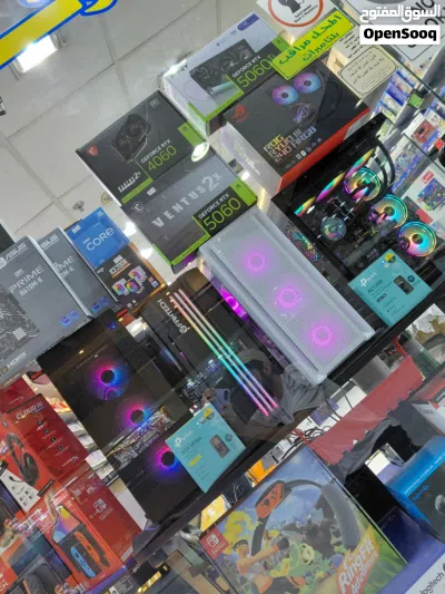 Gaming PC بيسيات كمبيوتر قيمنق مع كفالة 4
