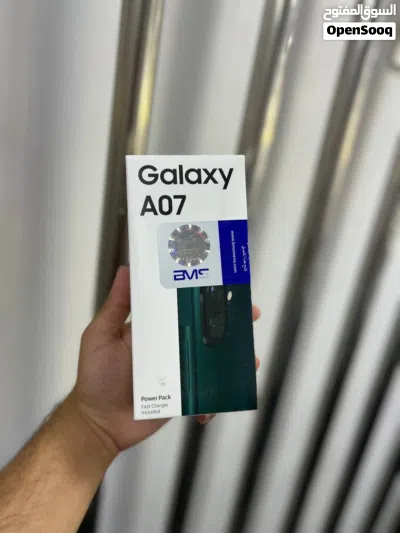 Samsung A07 4RAM / 64GB جديد مسكر بالكرتونة كفالة الوكيل الرسمي وشركتنا 3 سنوات 3