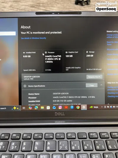 لاب توب نوع Dell 4