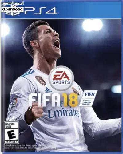 جهاز بلايستيشن 4 مساحة 500جيجا،مستعمل ولا خدش شغال 100%، +سيدي GTA5+ سيدي Fifa18 + ستيرنج ودعسات 3