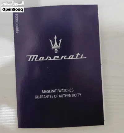 ساعة Maserati رجالية غير مستعملة للبيع 4
