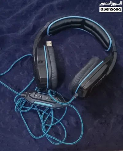 سمعات الصوت مع مايك توصيل USB 2
