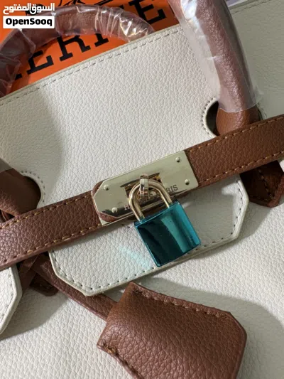 Hermès Birkin handbag is a color-block design 2