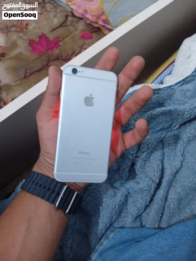 ايفون 6 مكفول من كلشي جهاز ما مفتوح ابد بطاريه 71 بلاد شاشه بلاد 2