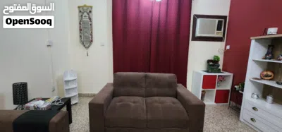 Sofa set (3 and 2 seater), Centre table with glass top and Dining Table with 6 chairs 3