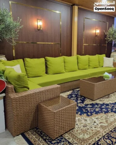 متخصصون في إعادة تأهيل أطقم الراتان والخيزران وتجهيز الكافيهات وتنجيد الفرش وتفصيل كڤرات 4