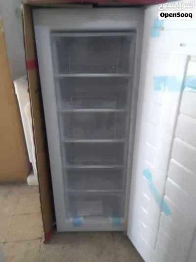فريزر سامكس جديد ستوك 151لتر لون ابيض ست ادراج 4