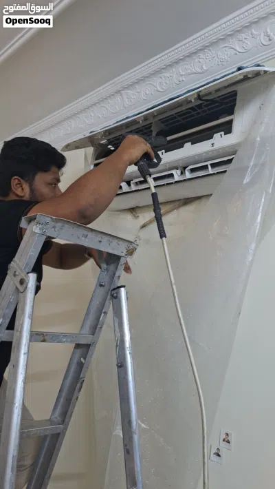 Air condition repair service خدمة إصلاح مكيف الهواء تكييف نظيف 3