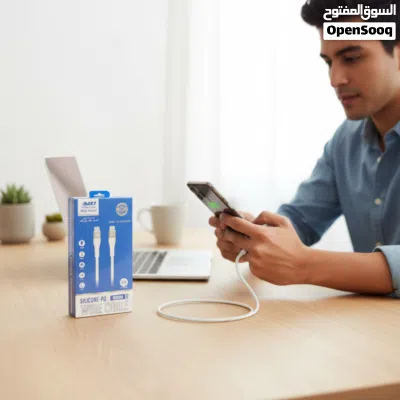 عرض خاص لفتره محدوده ، تواصيل تايب سي جهتين وكاله ومضمونه وآمنه وتناسب جميع الاجهزه الحديثه 4