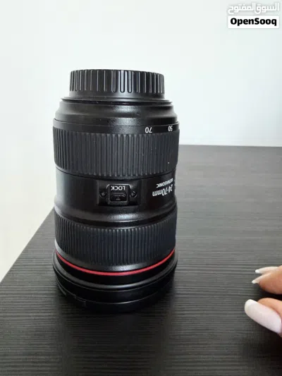 CANON LENS EF 24-70MM F/2.8 US with protector lens filter 3