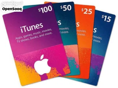 كروت ايتونز iTunes و Amazon دولار أمريكي للبيع 4