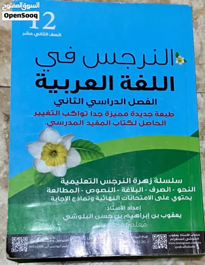 عرض خاص لطلاب الصف الثاني عشر – مجموعة كتب وملخصات مستعملة بحالة ممتازة قابل لتفاوض . 4