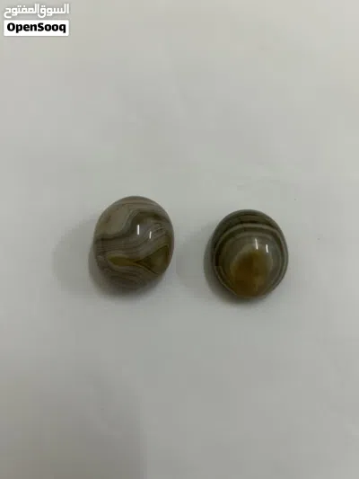 حجرين عقيق سليماني توأم مميزين جدا 2