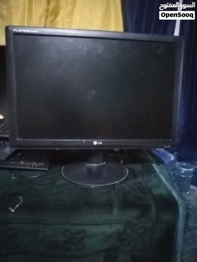 كمبيوتر LG بحاله جيده للبيع وشاشه ووصلة وكبورت ب 30 2