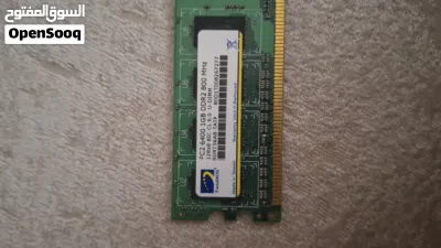 بطاقات ذاكرة عشوائية RAM للبيع زوز 1GB DDR1 و الاخير 4GB DDR3 المزيد من التفاصيل في الوصف 2