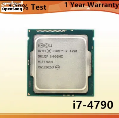 معالج إنتل مستعمل Intel Core i7-4790 بسرعة 3.60GHz بحالة ممتازة 4