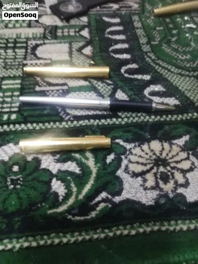 قلم حبر سائل ماركه باركر ريشه ذهب عيار 14 عدد2 بحاله جيده جدا للبيع 3