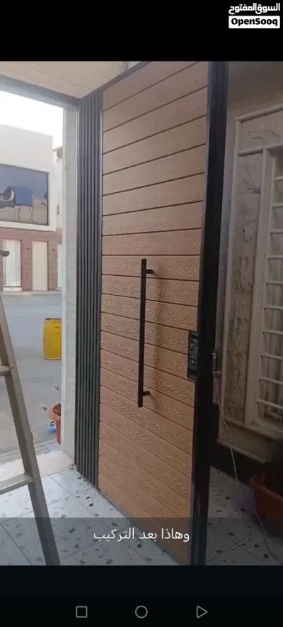 نقوم بجميع أنواع أعمال الحديد، من أبواب المنازل إلى النوافذ 4