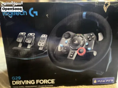 للبيع PS5 مع دركسون Logitech G29 الأصلي + القير اليدوي للبيع بلايستيشن 5 أو الدركسيون كل واحد لحال 4