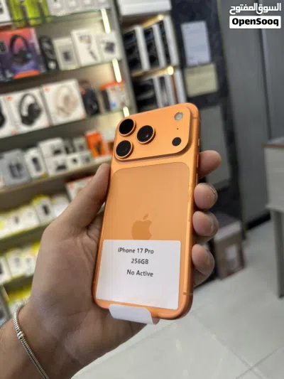 iPhone 17 Pro 256GB Orange No Active جديد بسعر قوي 4
