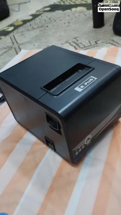طابعة رول E pos لجميع محلات البيع والمشاريع والصيدليات بحالة ممتازه 4
