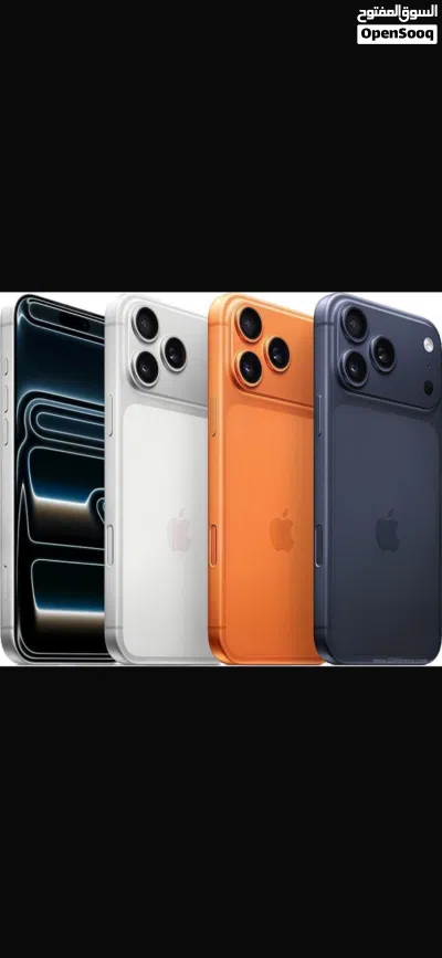 iPhone 17 pro max new لون السيلفر 3