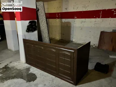 واجهة مطبخ المنيوم مع رخام 3