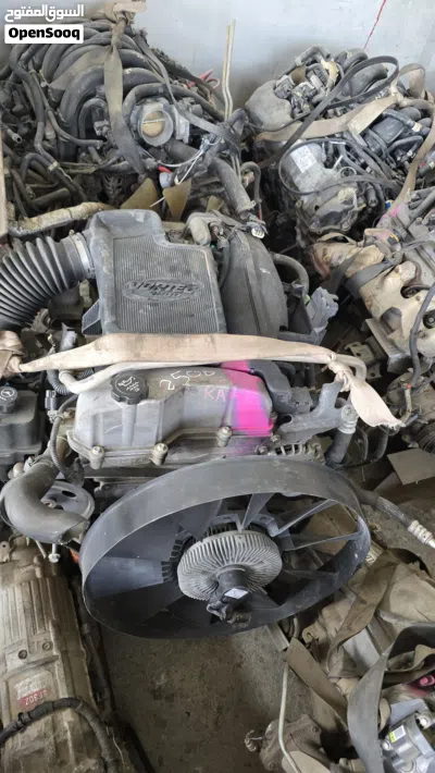 هاف كت وارد امريكي محرك جمس انفوي 6 سلندر جي ام سي موديل 2008 نظيف GMC Envoy engine v6 2