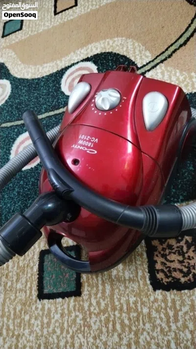 مكنسه كهربائيه بحاله جيده جدا ما فيها ولا شي استعمال بسيط 3