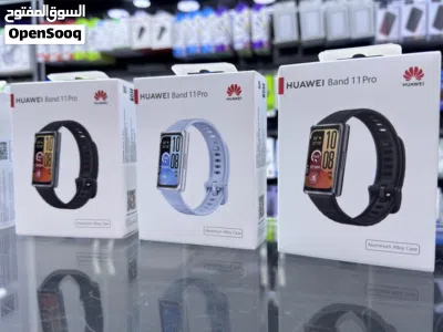 Huawei Band 11 Pro ( black , blue ) متوفر الان باند هواوي الجديد كليا 11 برو بكفالة الوكيل الرسمي 2