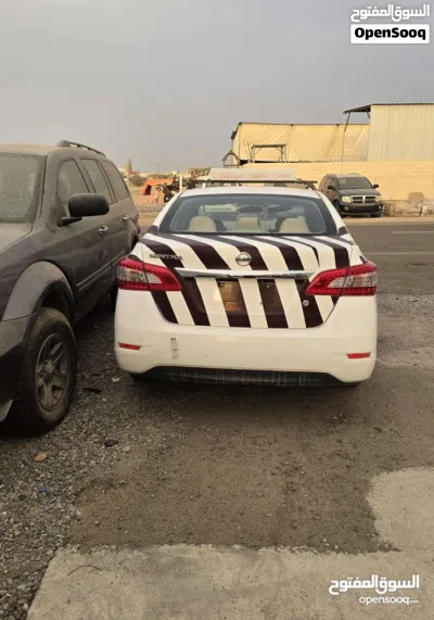 قطع غيار سكراب نيسان سنترا 2019 خليجي نظيف ممشا بسيط Cut off Nissan Sentra 2