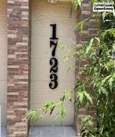 Beautiful Acrylic & Glass House Number Plates & Latters 2