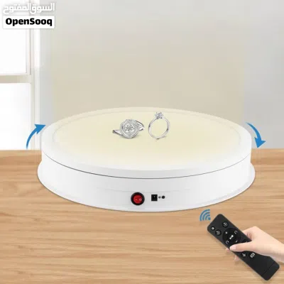 جهاز للعرض يدور 360 درجه يمين او يسار في اضائه مع درجات 2