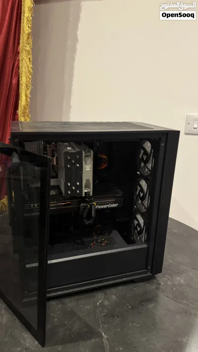 بي سي rx 9070xt / ryzen 7 7700 4